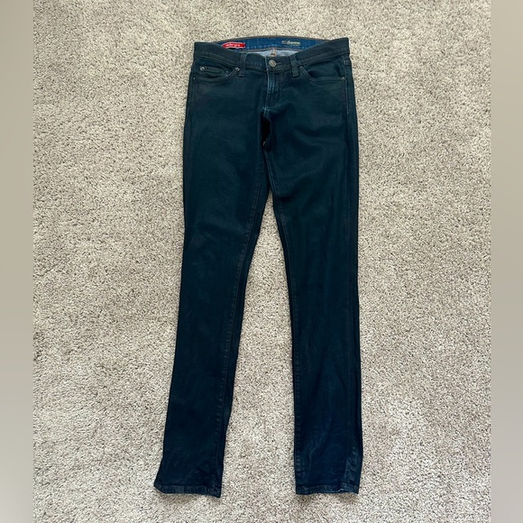 Red Engine Jeans Red Engine Cayenne Low Rise Skinny Jeans Dark Wash Stretch Denim Size 28